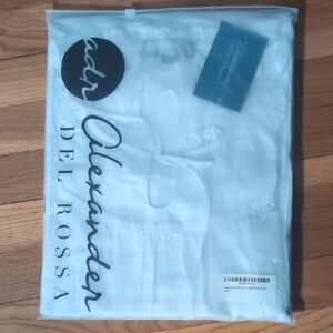 Alexander Del Rossa White Cotton Nightgown